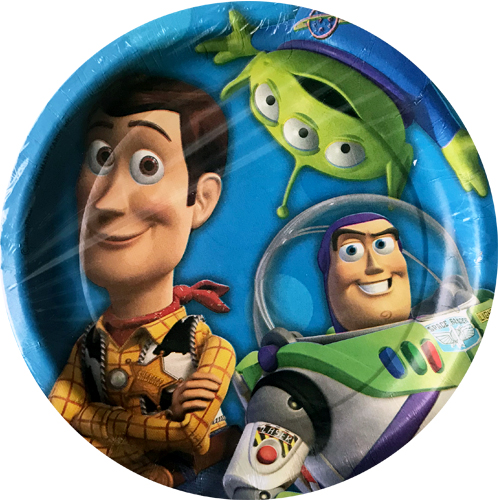 toy story paper plates